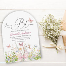 Boho Kärlek i Möhippan Boom Wildblomma Bow