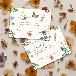 Boho Kärlek Kryp Insekter dragonfly-babydusch för  Tilläggskort