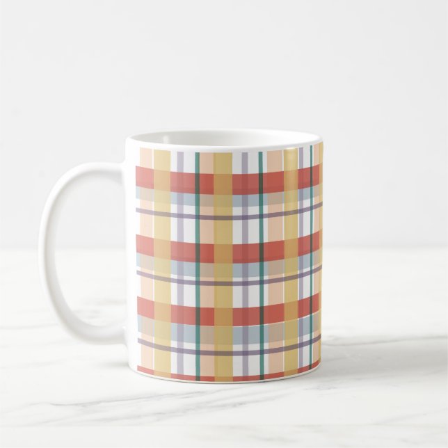 Boho Karomuster Kaffemugg (Vänster)