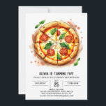 Boho Kids Pizza Birthday Inbjudningar<br><div class="desc">Gå med oss för en bohemisk-inspirerad firande-designad, särskilt för barn med vår inbjudan till Boho Kids Pizza Birthday. Inbjudan öppnar vägen för en återkomst och färgfull sammankomst där unga partygoister kan njuta av pizzans vismliknande deljus. Bild är en scen fylld med vibrant mönster, lekfulla dekorationer och den grymma pizzaaromen, som...</div>