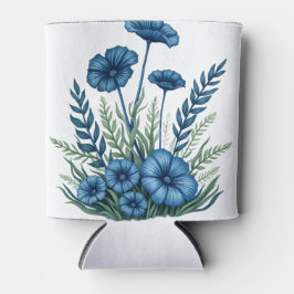 Boho-konservburk kylare med elegant blomsterdesign