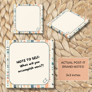 Boho Koordinerande Tillbaka till Skolsamling Post-it Block
