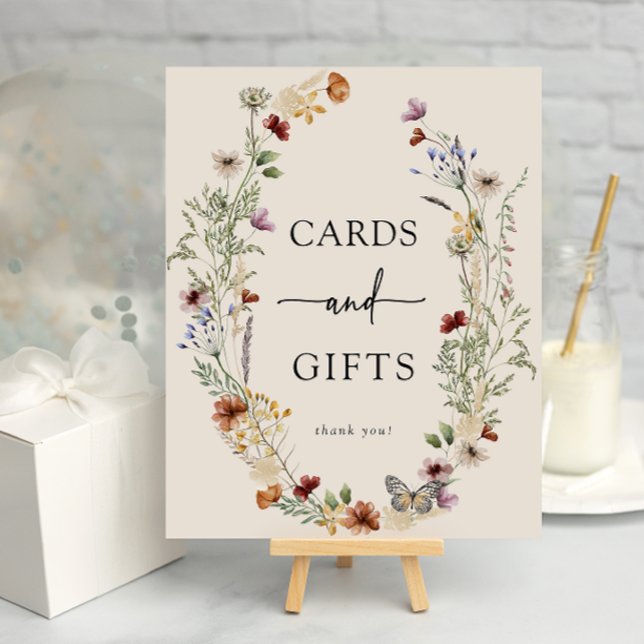 Boho-kort och gåvor Poster (Boho Cards and Gifts Poster
)
