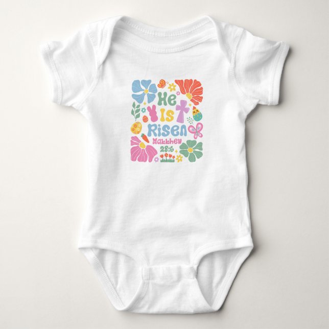 Boho kristen påsk t shirt (Framsida)