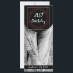 Boho kvinnor i hatt med tatuering 21:a födelsedage inbjudningar<br><div class="desc">En verkligt unik boho-kvinna i hatt med tatuerad arm-konst, svart och vit pghotograf, 21:a födelsedag (eller någon ålder), inbjudan till parti, i en lång rektangulär form, för den unga individualisten. Du kan byta ut bilden om du vill med en av dina egna genom att ta bort den och ladda upp...</div>