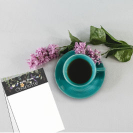 Boho Land (svart) Post-it Block