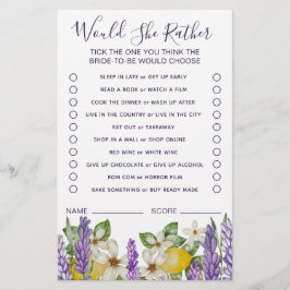 Boho Lemons och Lavender vill att hon ska leka Flygblad