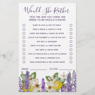 Boho Lemons och Lavender vill att hon ska leka Flygblad