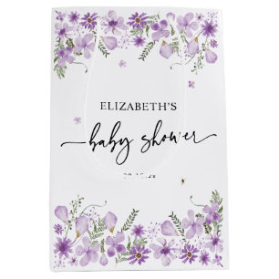 Boho Lila Baby Shower Favors Gift Bag