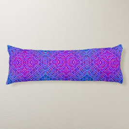 Boho Lila Blue Grönt Reversible Body Pillow Kroppskudde