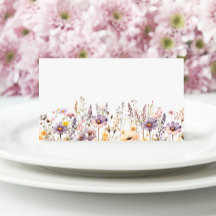 Boho Lila WildblommBröllop