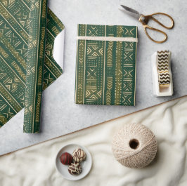 Boho Linear Mudcloth | Skogsmossa Presentpapper