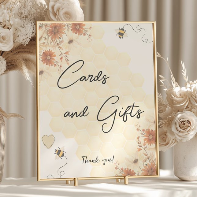 Boho Little Baby Shower-kort och presentkort Poster (Skapare uppladdad)