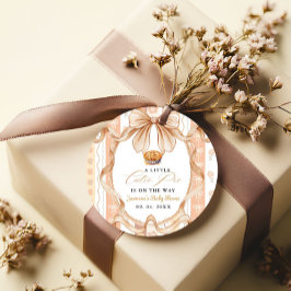Boho Little Cutie Paj Thanksgiving Baby Shower Gåvor Etiketter