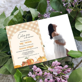 Boho Little Cutie Paj Thanksgiving Baby Shower Inbjudningar
