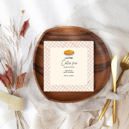 Boho Little Cutie Paj Thanksgiving Baby Shower Pappersservett