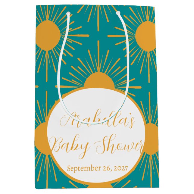 Boho Little Ray of Sol Turcos Baby Shower (Framsidan)