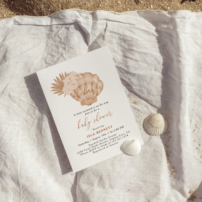 Boho Little Sjöjungfru är på väg att visa sig vara Inbjudningar (Skapare uppladdad)