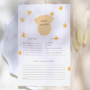 Boho Little Sunshine Baby Förutsägelse & Rådgivnin