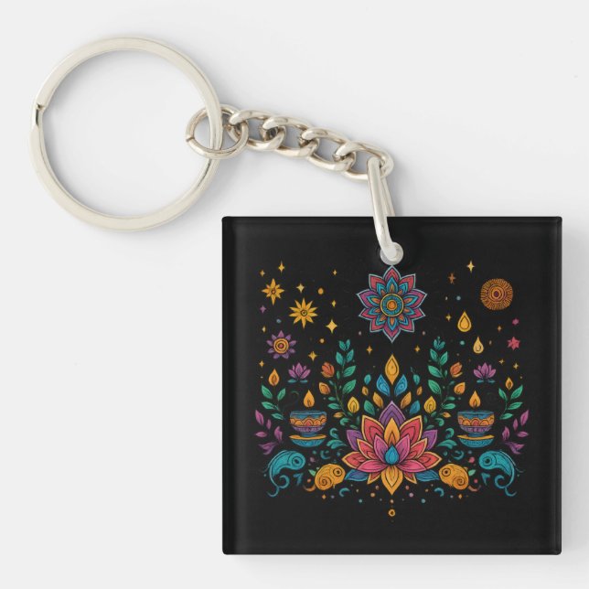 Boho Lotus Mind Meditation Art (Framsidan)
