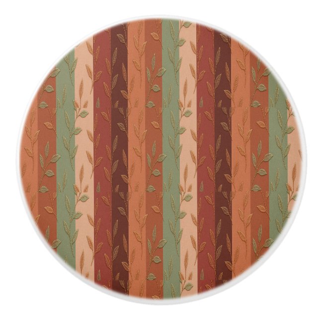 Boho Löv Mönster Rustic Home Decor Knopp (Framsidan)