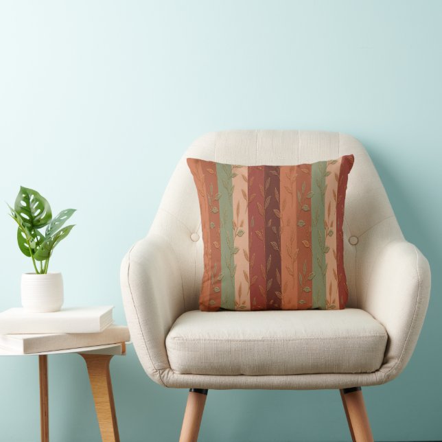 Boho Löv Mönster Rustic Home Decor Kudde (Stol)