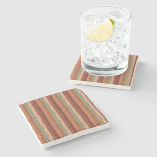 Boho Löv Mönster Rustic Home Decor Stenunderlägg