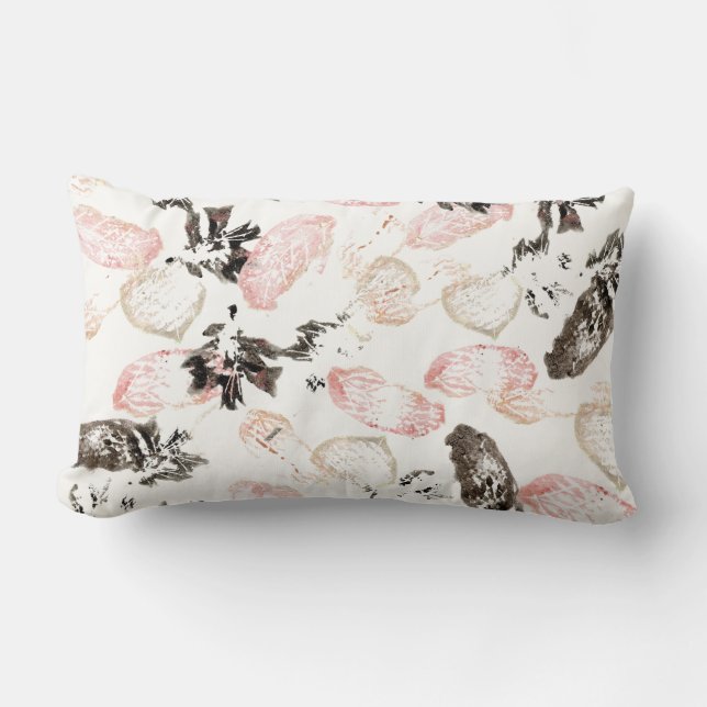 Boho Löv och Feathers Lumbar Pillow Lumbarkudde (Framsida)