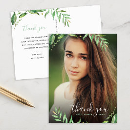 Boho Löv Studenten Photo Tack Postcard Vykort