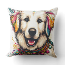 Boho Lycklig Hund - Snyggt och brant Decor