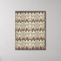 Boho Macrame-målning Doodle-konst