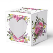 Boho Magenta Lila Rosa Mauve Blommigt Bröllop