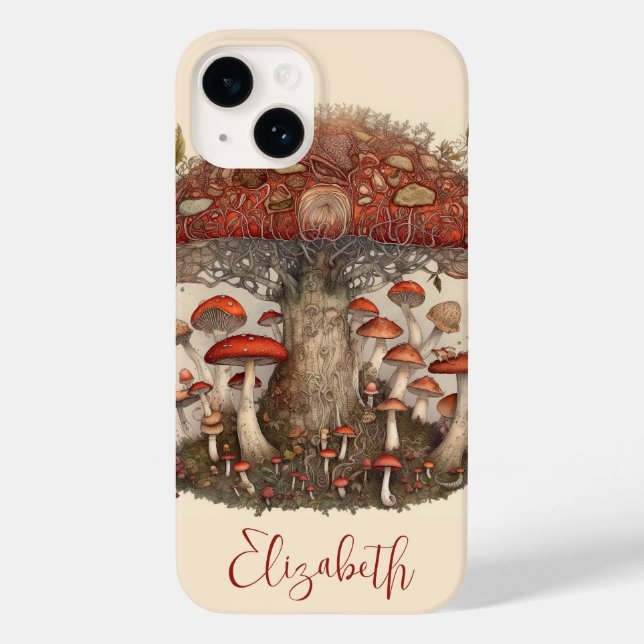 Boho Magic Red Spoted Mushroom (Baksida)