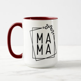 Boho Mamma Mugg för Gift till Mammor
