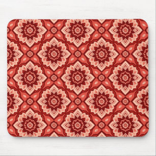 Boho Mandala Geometric-Blommönstret Musmatta