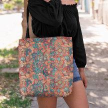 Boho Mandala | Monogram Tote Bag