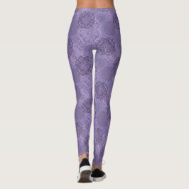 Boho Mandalas Lila Leggings
