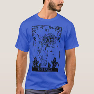 Boho Måne syster Bride Tarot Card Witch Hand H T Shirt