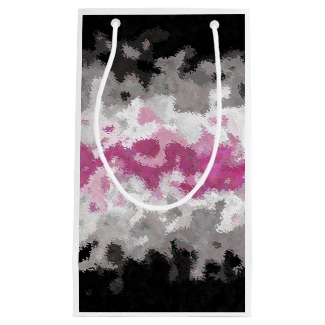 Boho marmorerad abstrakt Librafeminine stolthetsfl (Framsidan)
