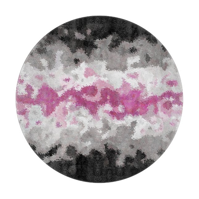 Boho marmorerad abstrakt Librafeminine stolthetsfl (Framsidan)