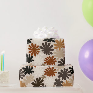 Boho Matisse Blommönster Presentpapper