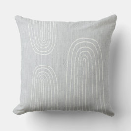 Boho Mid Century Chic Regnbåge Kudde
