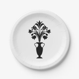 Boho Mid Century Flower Pot