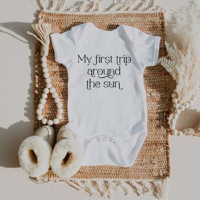 Boho min första Resa runt Sol Baby-dräkten T Shirt (Skapare uppladdad)