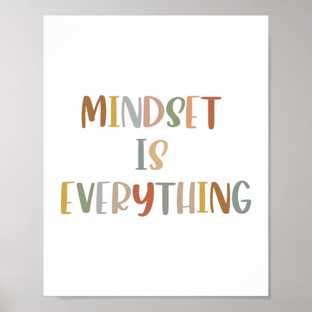 Boho Mindset är allt poster (Framsidan)