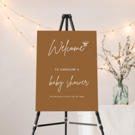 Boho Minimalist Baby Shower Gender Neutral
