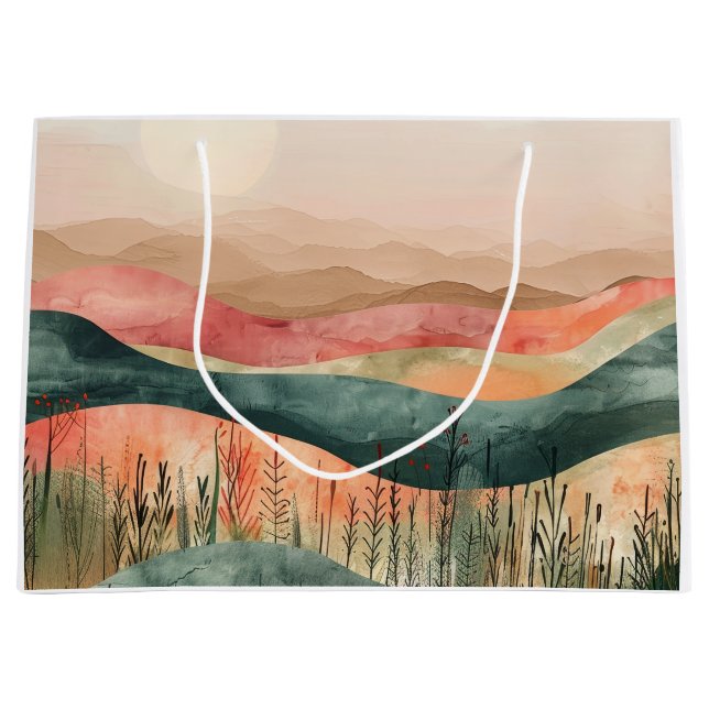 Boho Minimalist Mountain - Earthy Nature Inspired (Framsidan)