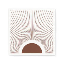Boho Minimalist Sun