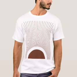 Boho Minimalist Sun T Shirt