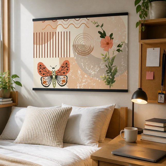 Boho Minimalistisk Neutralfärg Poster (Skapare uppladdad)